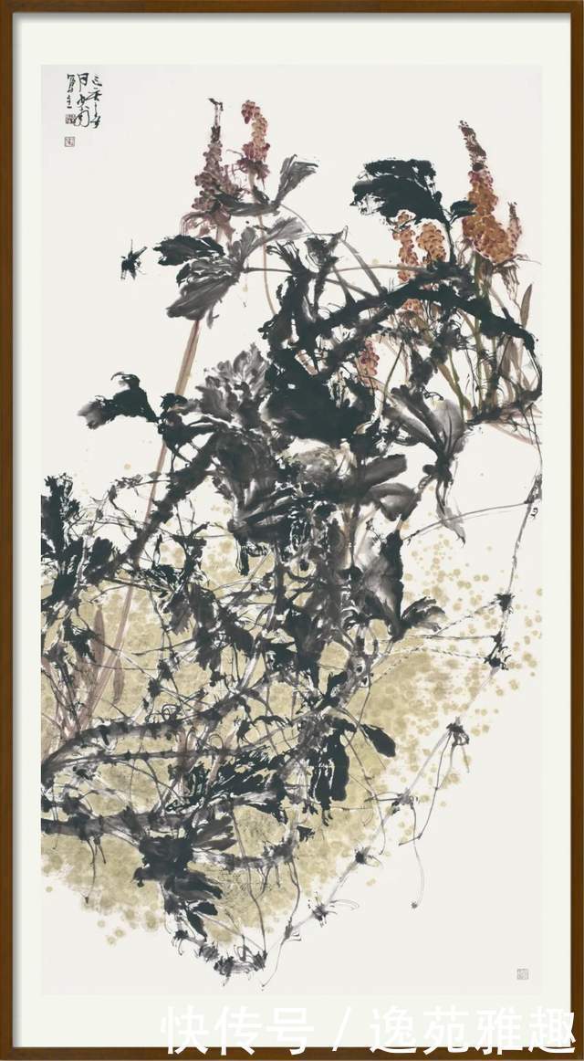 「画作欣赏」忘记烦恼,活出快乐,画家秦英豪作品欣赏