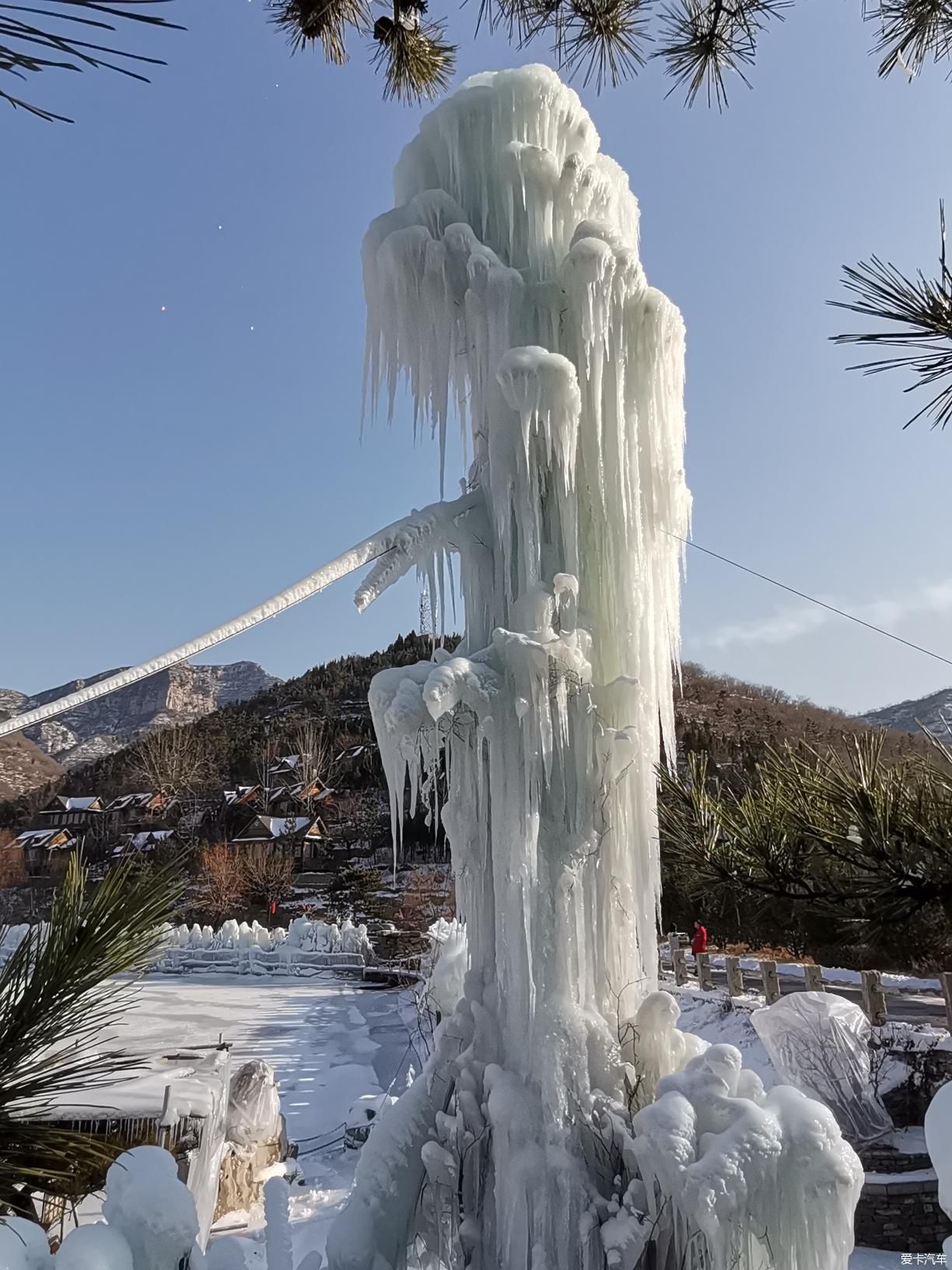 冬天的潭溪山九龙潭