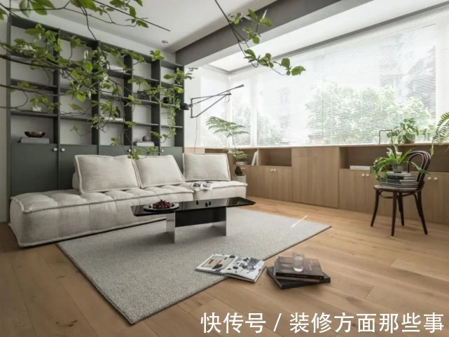 原木风|92㎡两室原木风,入户镂空玄关,全开放式餐厨厅,双蹲便+三分离