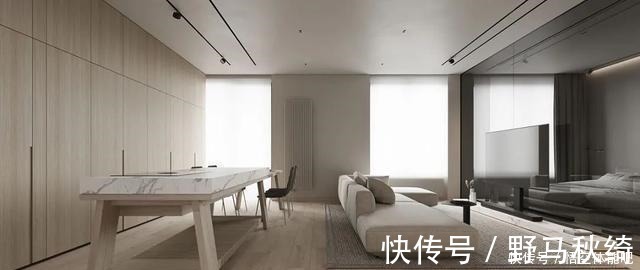 空间|看了他“空空荡荡”的家,叫我羡慕不已,全屋原木风,太高级了!