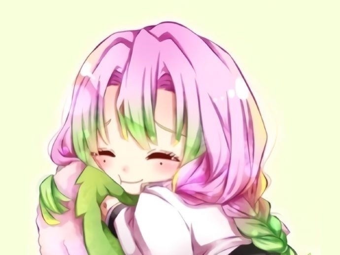 抱枕|睡梦中的《鬼灭之刃》角色,义勇的抱枕是萝卜,无一郎乖巧安静