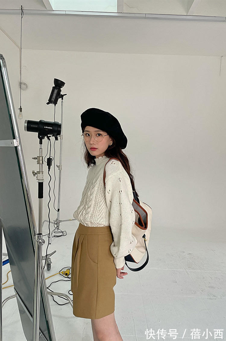 马甲|初秋的简约大气穿搭原来这么简单!超全毛衣搭配,让你秒变美少女