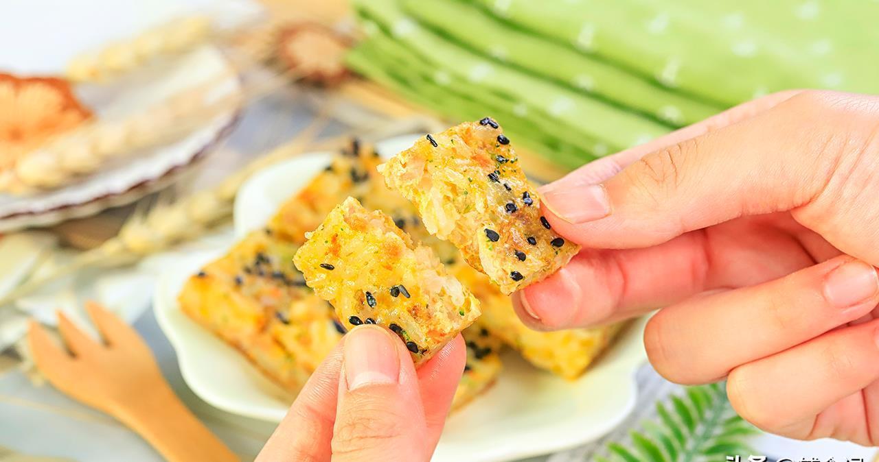 结果娃|比寿司简单,比饭团好吃,一拌一煎香绝了,还能补锌补维C