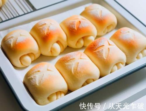 高筋面粉|比蛋糕简单比馒头好吃,简单一卷就能吃,松软又香甜,孩子超爱吃