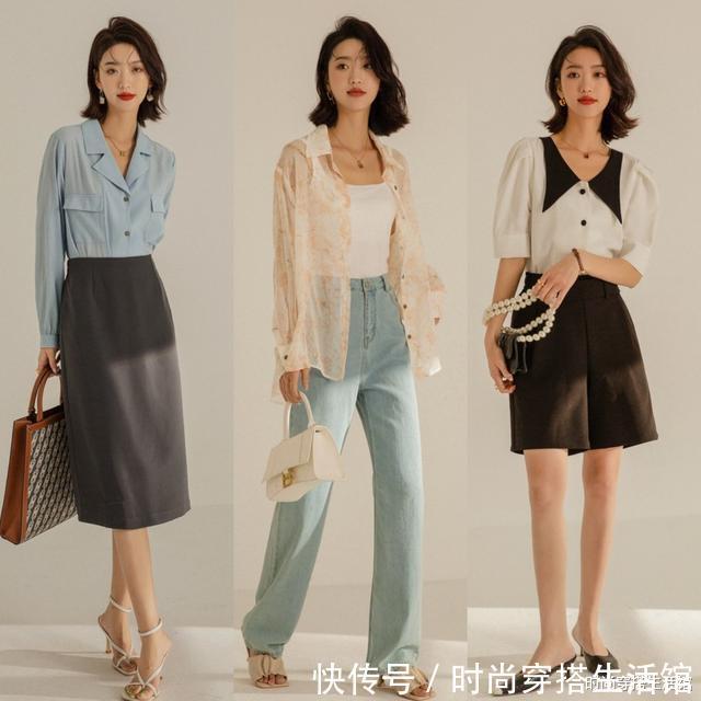 大女人|立秋了,该如何挑选“衬衫”,3个基础款搭配方向,值得我们学习