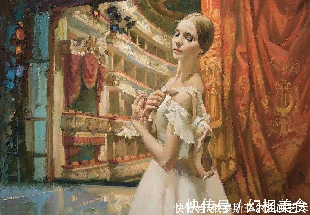 沃斯特雷佐娃!俄罗斯画家阿纳斯塔西娅·沃斯特雷佐娃漂亮油画作品欣赏
