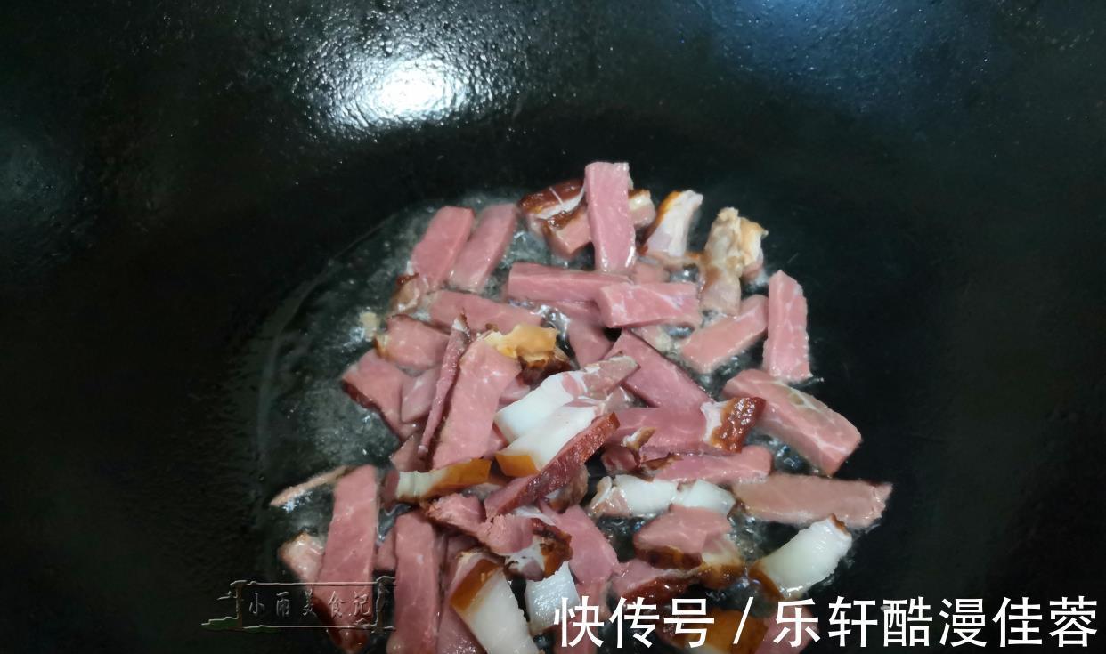 外婆菜|它俩是湖南特色美食，两种食材一起炒，那味道绝了，真的好下饭！