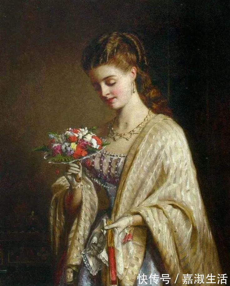 画家#法国画家查尔斯笔下风华绝代的仙女,太美了!