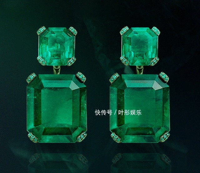 价值不菲的祖母绿,搭配合适,佩戴在身让你变得浓郁而充满生机感