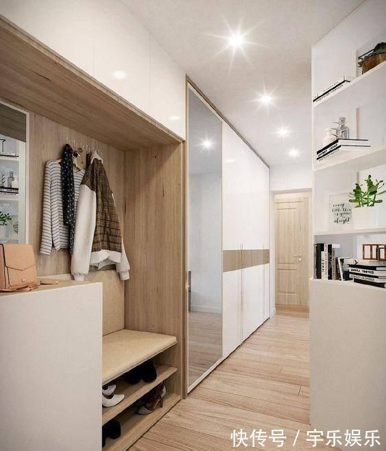 装修|玄关这样装修,就不怕鞋子没地方放了,现在年轻人都喜欢这样装