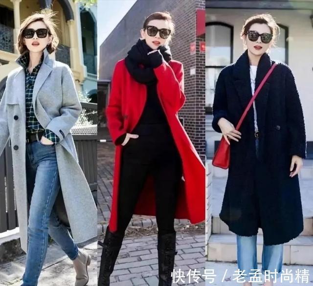 知性 40、50岁的女人冬天这么穿,越简洁越有气质,知性时髦显年轻
