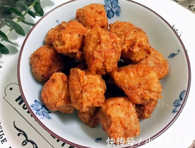 炸丸子|炸肉丸怎样做外酥里嫩?牢记“2放2不放”,肉丸香又脆,不发硬