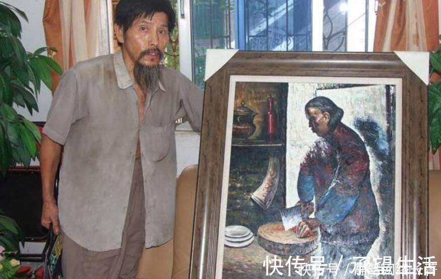 大师#他被称为“疯子画家”,苦练绘画50年!大师:无艺术美!