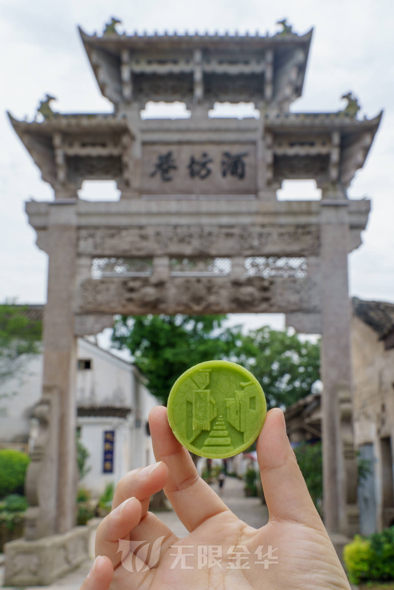 绿豆糕|一口吃掉一个“景点”！“金华美景”装进绿豆糕