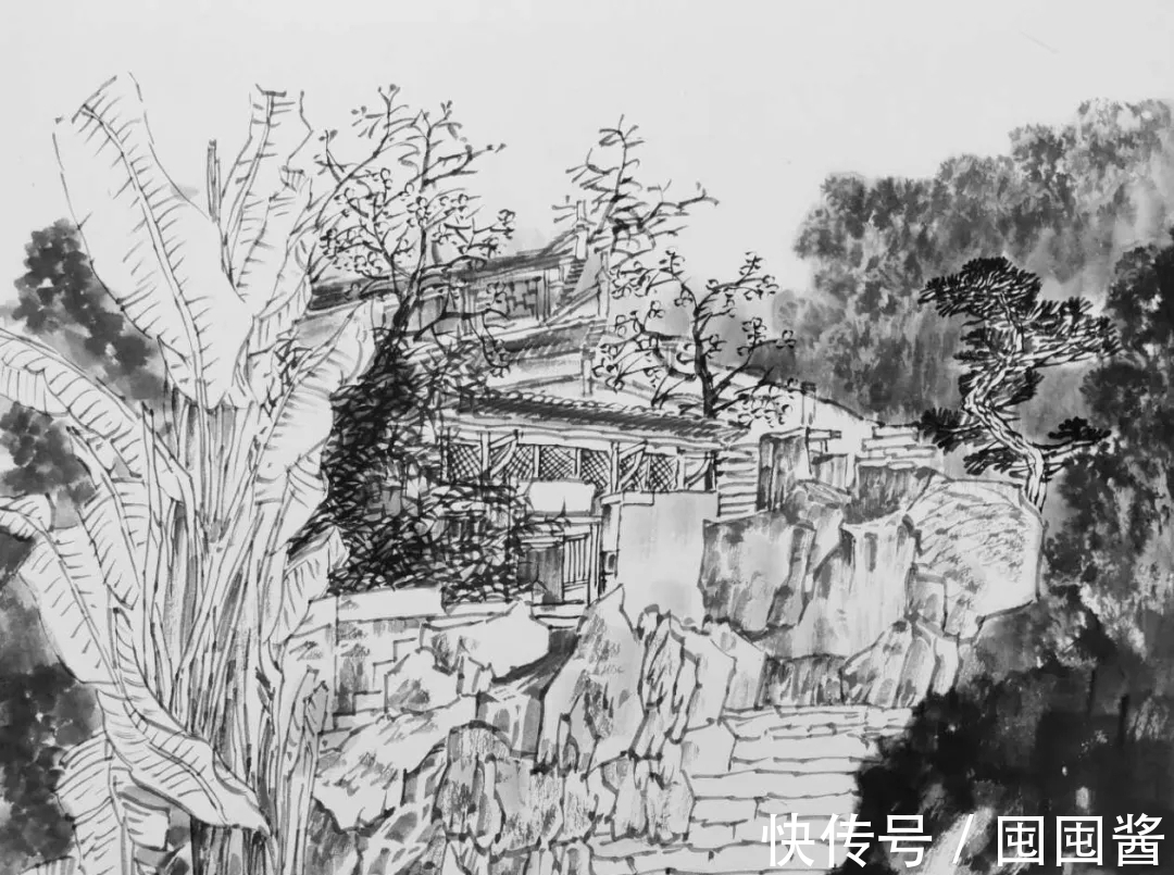 满维起&中国水墨画院|老骥伏枥,总有新意,满维起山水写生新作