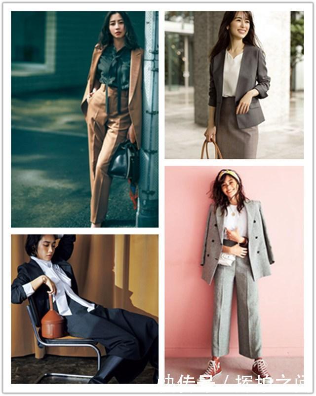 不想通勤服一成不变,学日系美女穿搭,时髦优雅假日也想穿