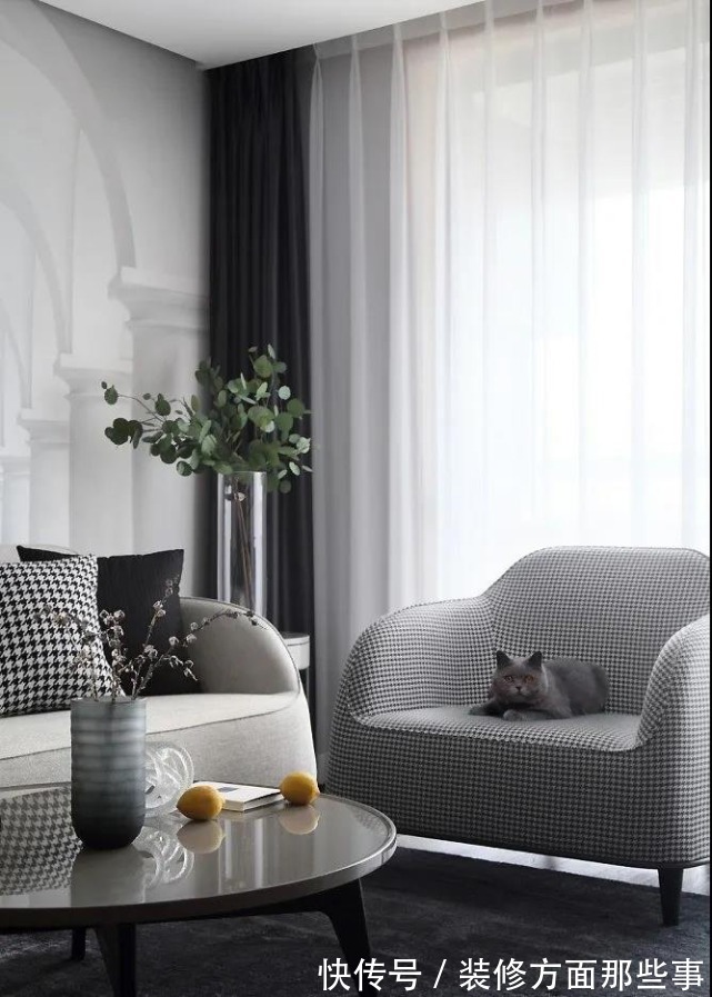 豪华风|80平现代豪华风二居室，营造平静而不失时尚氛围