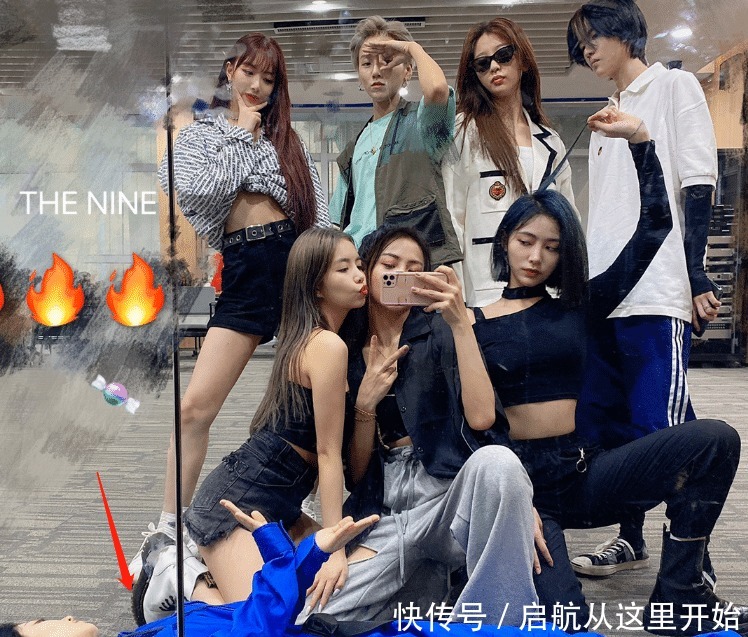 首秀|THE9成团首秀来袭,谢可寅晒出训练照,我却在留意喻言的动作