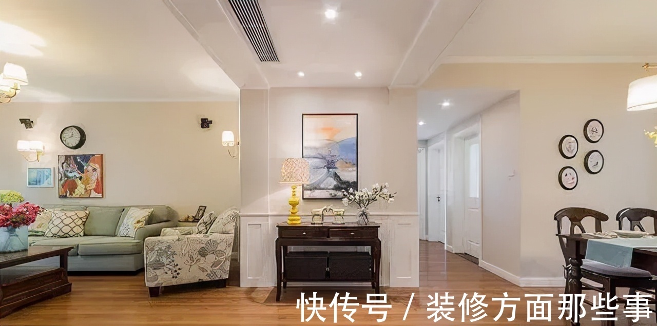 装修|110平美式乡村风格三房装修，这就是温暖的感觉！