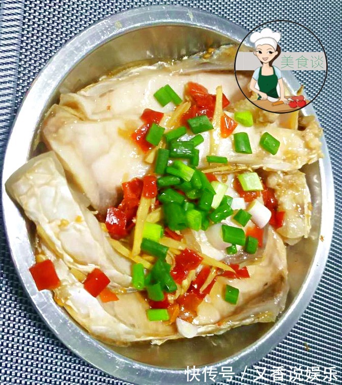 鱼肉此做法，蒸一蒸6分钟出锅，鲜香开胃，做法简单，好吃还不上