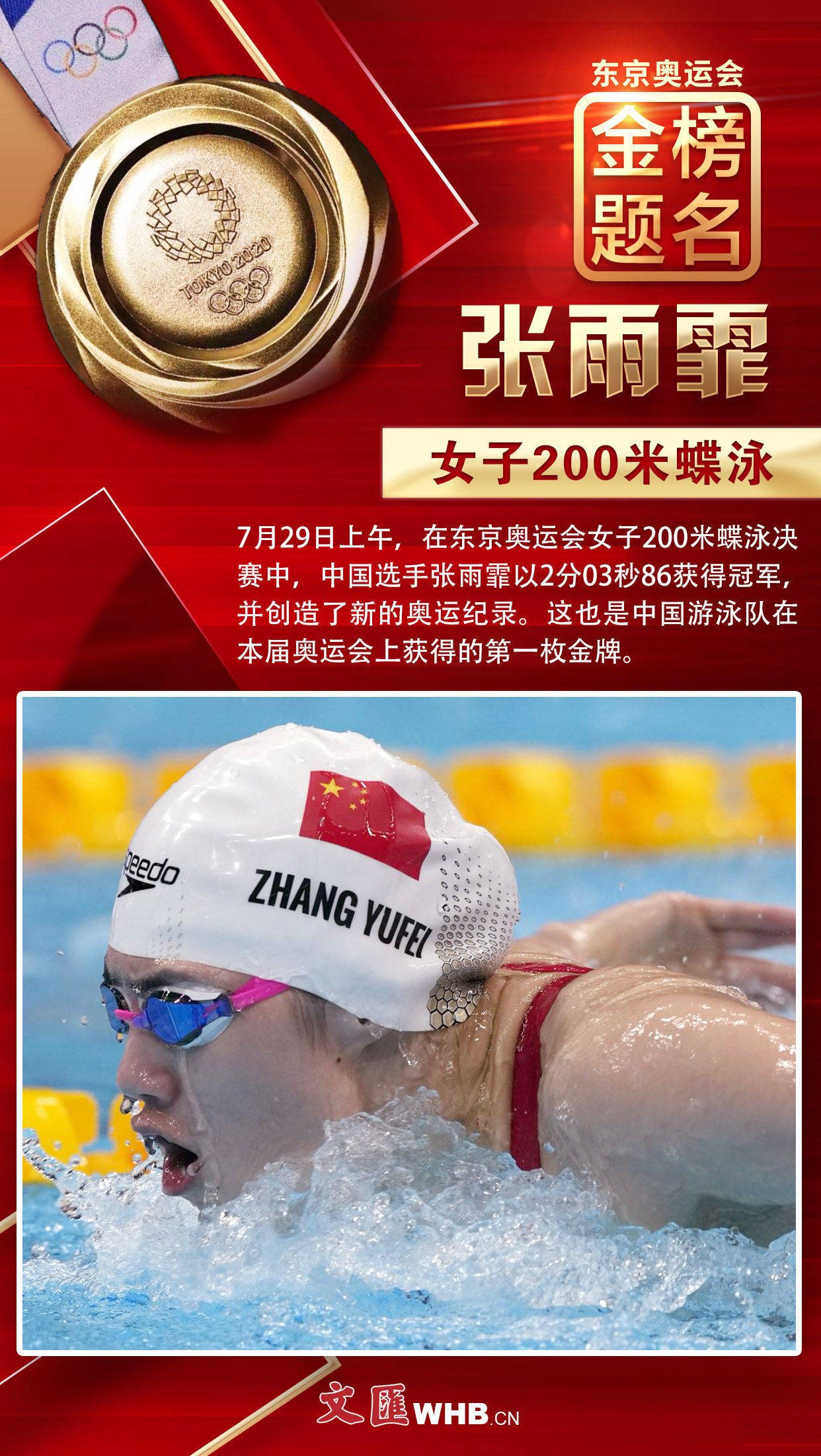 金榜题名，闪耀东京！38张文汇海报带您回顾中国军团夺冠瞬间