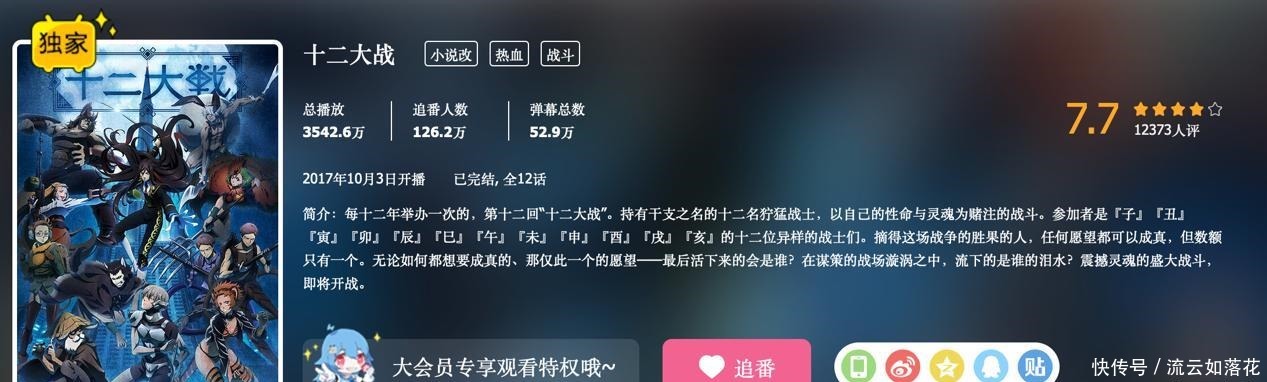 这部|这部番B站评分7.7给低了，明明剧情很精彩，动漫版的“吃鸡”