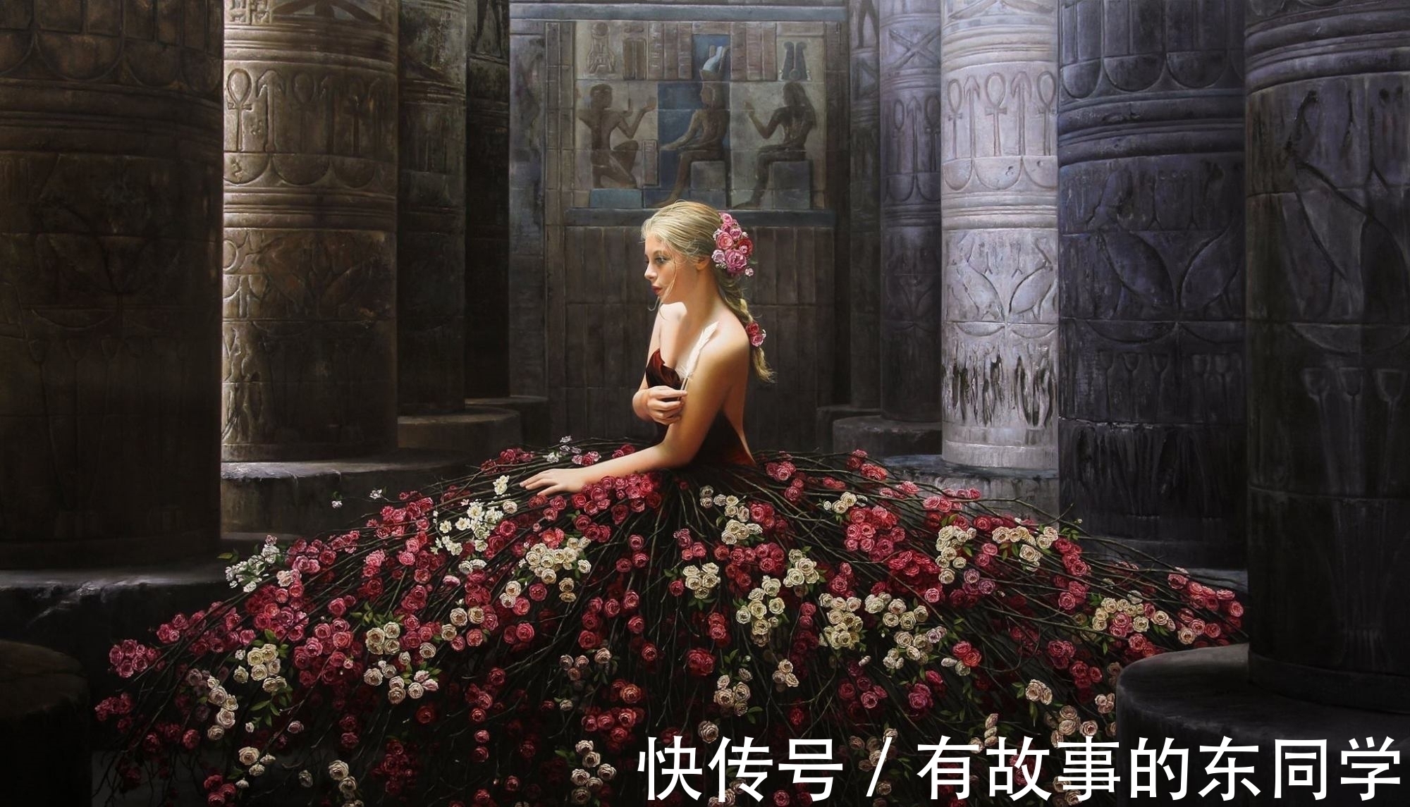 克洛斯#终极性感唯美,极致细节刻画——大师级别老奶奶的超写实神作