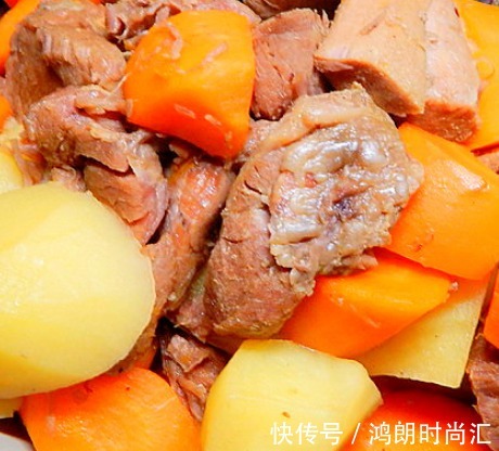 土豆炖牛肉|强烈推荐一款,润肠通便、呵护肌肤、保养容颜,营养美味的大众菜