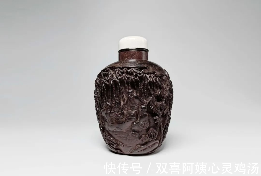 笔筒!清风木事|“文津阁在线”——小叶紫檀文房摆件专场精品选粹