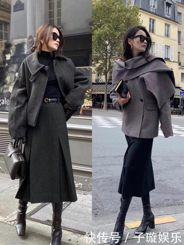 30+的女生秋冬别乱穿,毛呢西装和大衣才显气质,高级显衣品