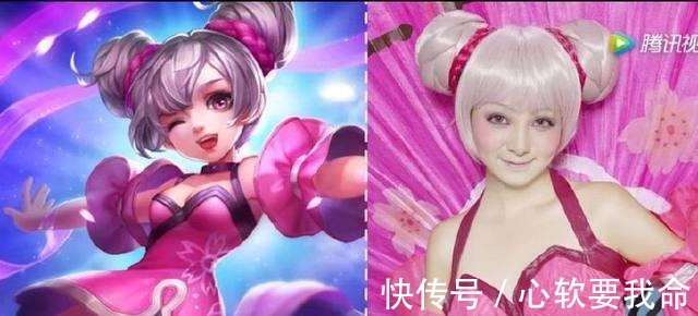 嘴型|女子仿妆王者荣耀小乔!