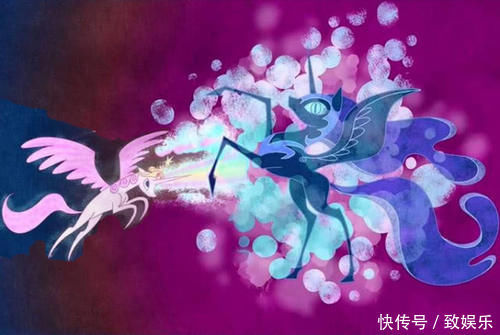 小马宝莉传说中的宇宙公主超强无敌，后期不耐打，屡战屡败