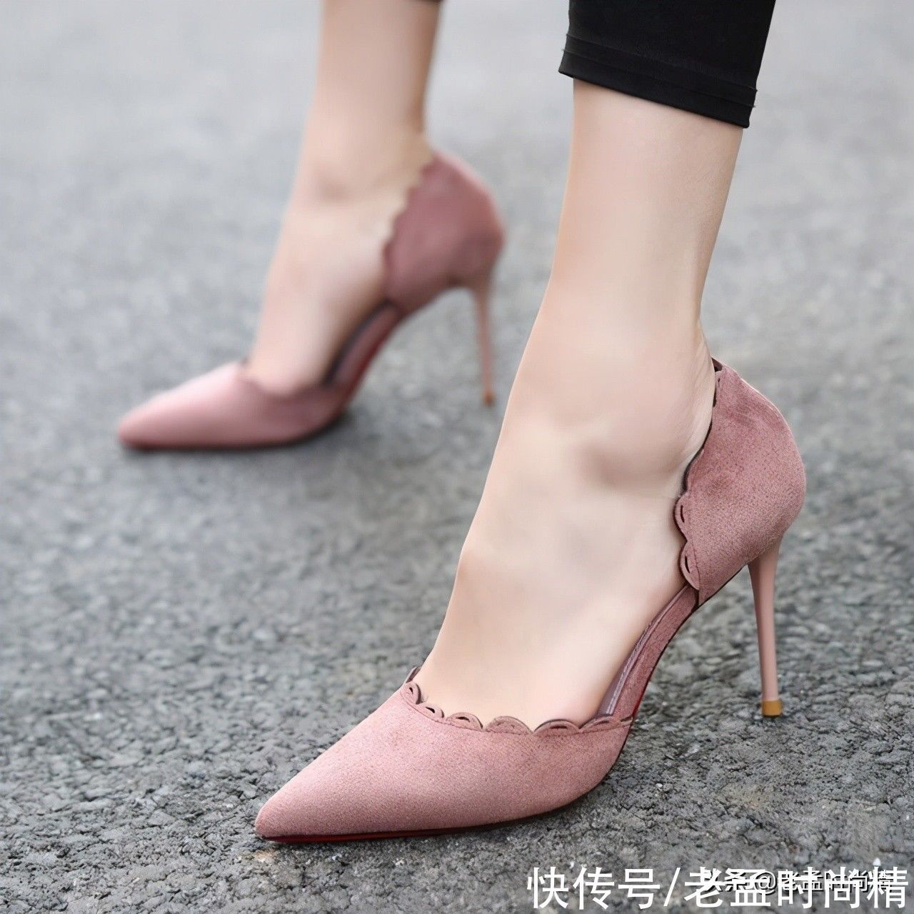 单鞋 尖头高跟鞋-这双必备经典的鞋款,流行了半个世纪