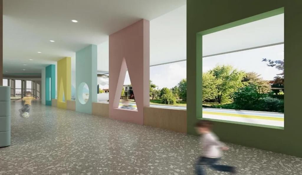 儿童|让童心在这样的幼儿园空间里绽放