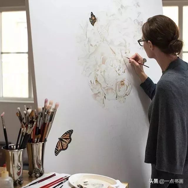 艺术家$瑞典女艺术家 安娜·哈尔丁·莫尔 写实作品欣赏