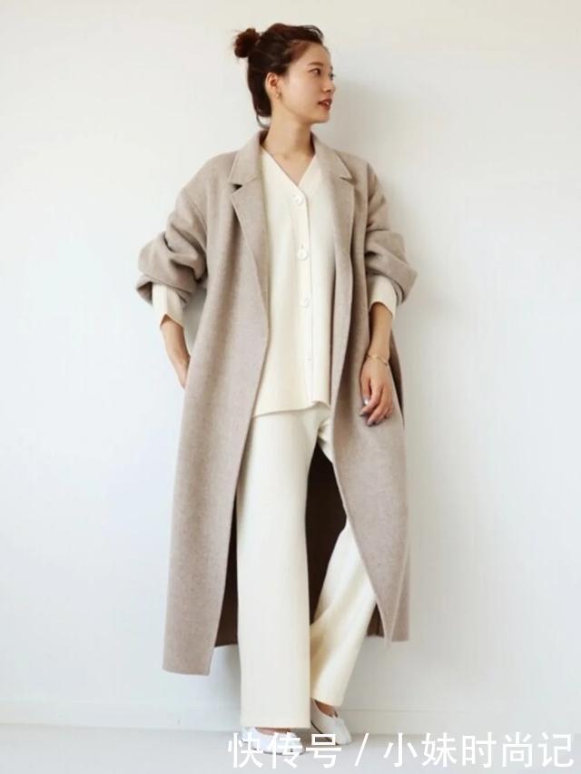 冬季大衣关键在搭配, 日杂的一衣多穿法, 每一套都很优雅时尚