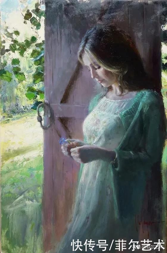 弗拉基米尔&俄罗斯画家弗拉基米尔人体油画里的美女,美得让人难忘