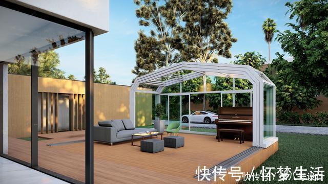 阳光房|当庭院遇见移动阳光房,无需太多雕琢,就美的有“格调”