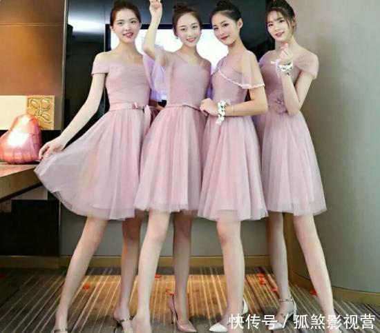 伴娘|全网最美伴娘团,秀出“萝莉腿”后,网友:羡慕伴郎团