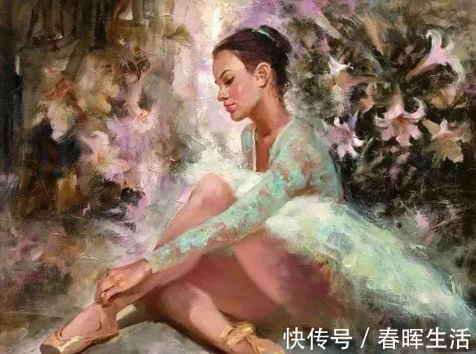 脱俗|她的油画有一种惊艳脱俗的美，乌克兰天才女画家艾琳·谢里