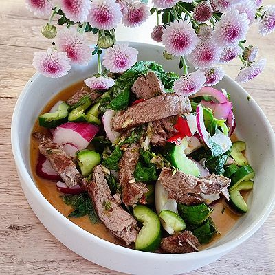 牛排|泰式牛肉沙拉