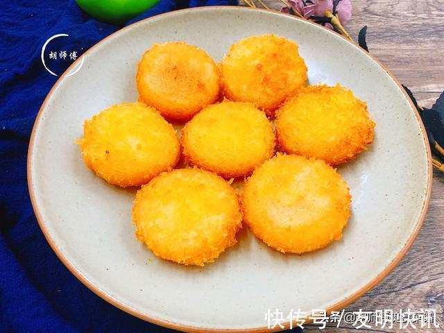 大南瓜|做南瓜饼时，只加糯米粉可不行！多加这2味，饼更香更甜更软更糯