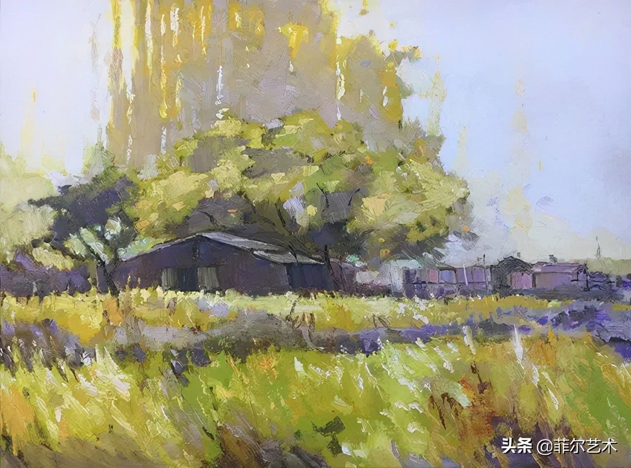 科利|光色十足，如梦如幻~美国画家尼古拉斯·科利风景油画作品欣赏
