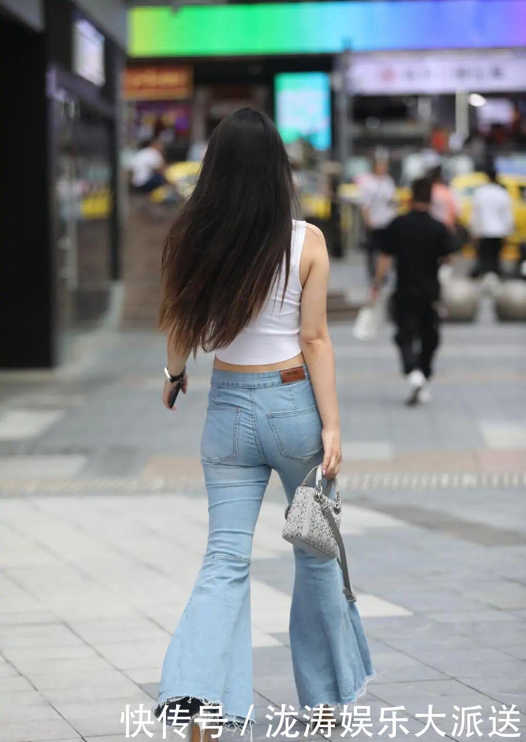 正确面对“胯大腿粗”,喇叭裤助你一臂之力,曼妙身姿又近了!