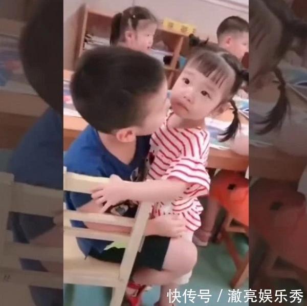 老大|外甥舅舅同上幼儿园,舅舅待遇太好,“小手一端”等着外甥喂饭