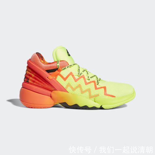 球鞋|米切尔二代签名篮球鞋“橙绿撞色”版本发售,Adidas也开始玩转配色了