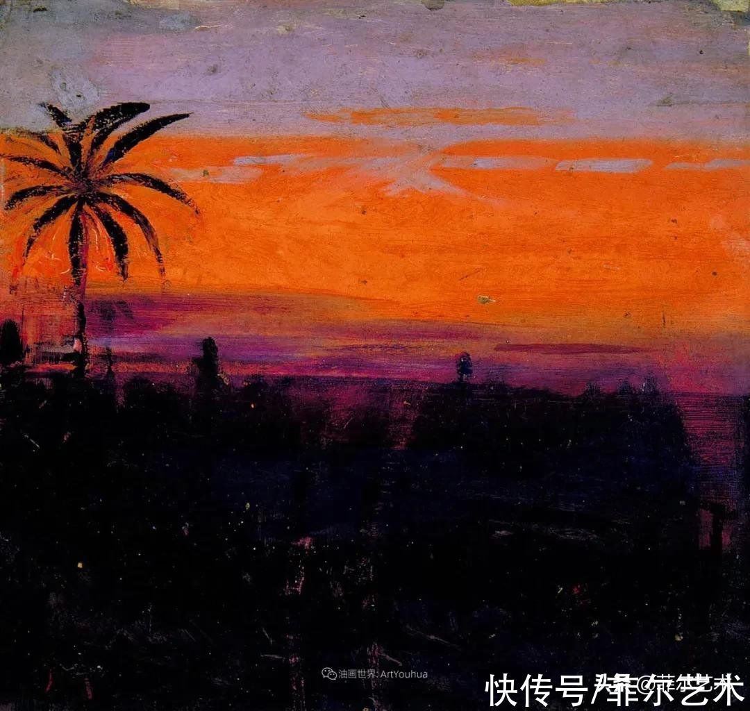 人物|空灵的天使，精美绝伦~雅培·翰德逊·泰勒女性人物油画作品欣赏