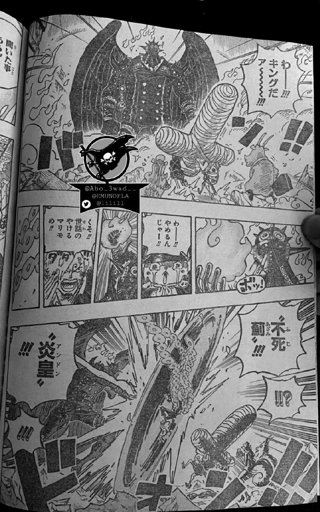 海贼王|海贼王1022话,?双翼联手战三灾,索隆看到路飞成为海贼王的样子