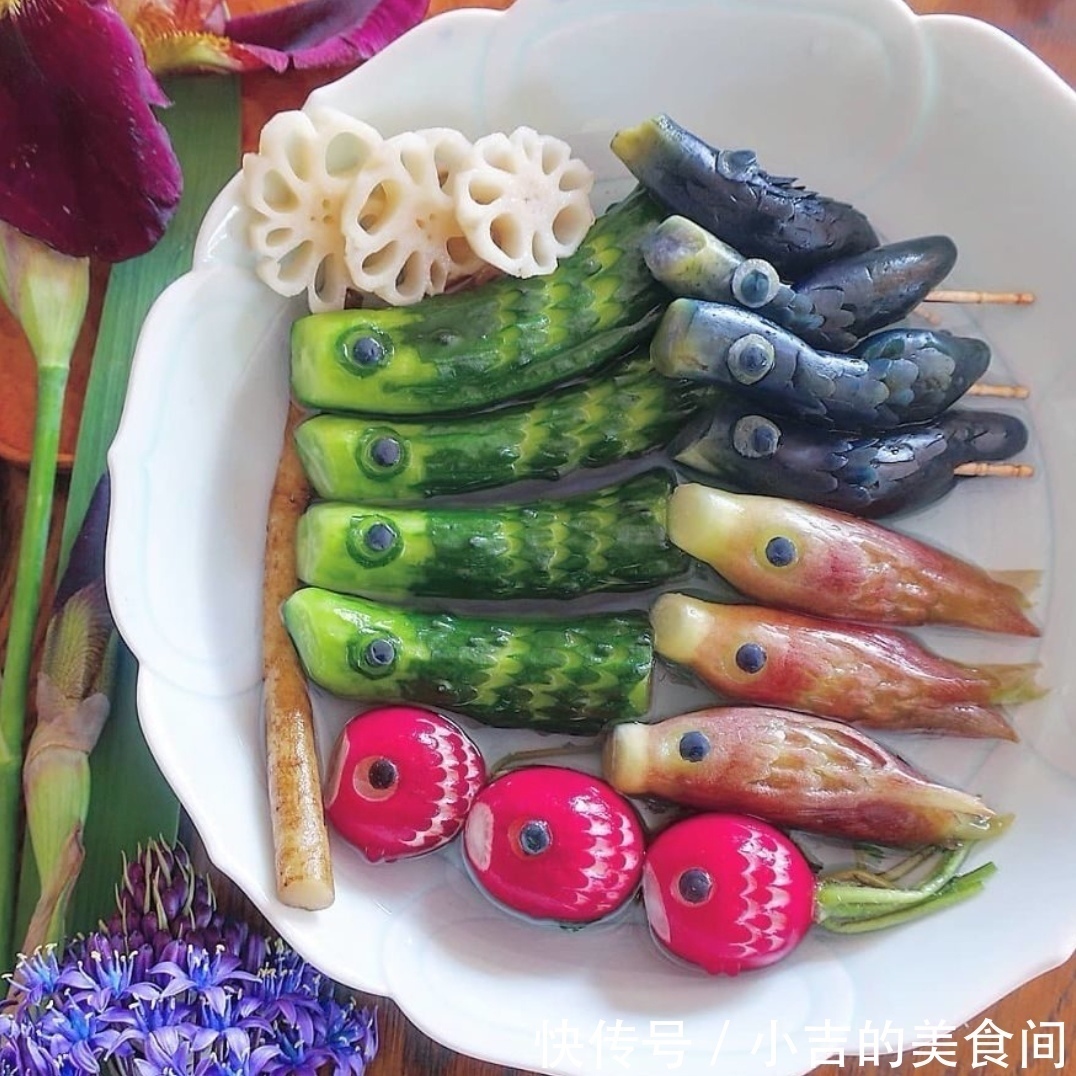 鲤鱼旗|20款“专治挑食熊孩子”的便当美食，龙猫芋头可爱得太过分！