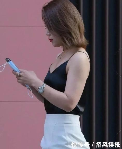 黑白风 时尚黑白风穿搭,性感吊带搭包臀鱼尾裙,优雅又气质